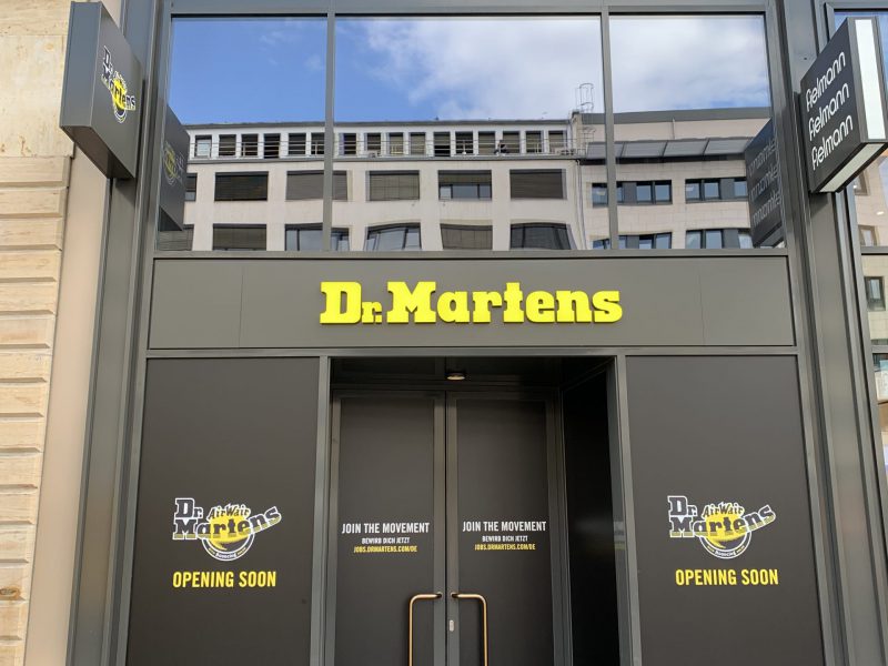 Dr. Martens opens a store in Frankfurt with the advice of RDG